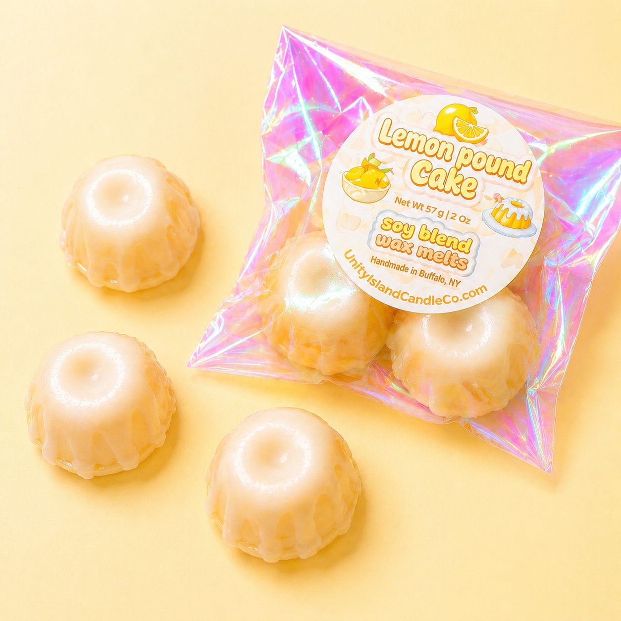 Lemon Pound Cake Bundt Cake Wax Melts