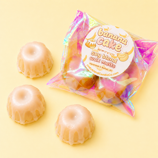 Banana Cake Bundt Cake Wax Melts